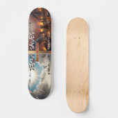 Skateboard Jésus Sauve (Recto)
