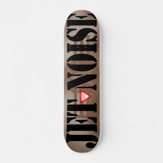 Skateboard Jet Noise Desert Skate (Devant)
