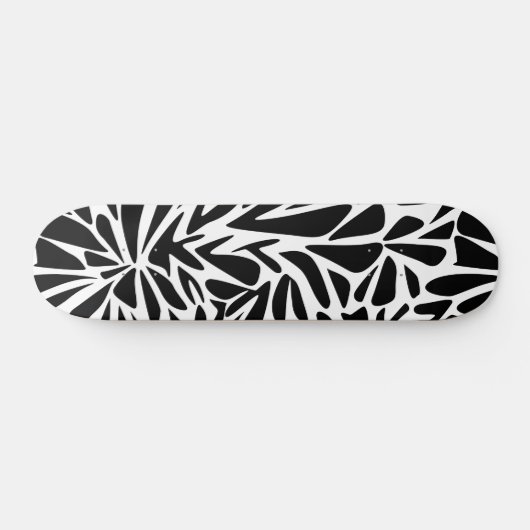 Skateboard Jeter Oreiller Abstrait moderne (Horz)