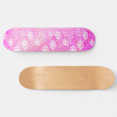 Skateboard Jeu 5 pivoines roses (Horz)