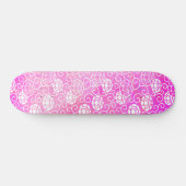 Skateboard Jeu 5 pivoines roses (Horz)