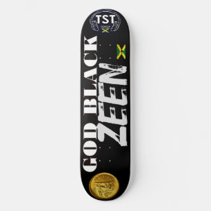 Skateboard JEU BLACK ZEEN 8 Pont de Patinage 1/2"