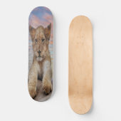 SKATEBOARD JEU DE SOLEIL LION DE PLANCHER (Recto)