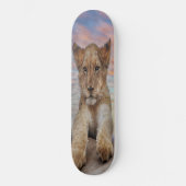 SKATEBOARD JEU DE SOLEIL LION DE PLANCHER (Recto)