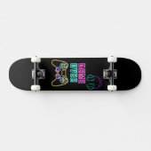 Skateboard Jeu vidéo du cool Neon. (Horz)