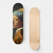 Skateboard Jeune fille à la perle (Recto)