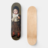 Skateboard Jeune fille avec une coupe vide (Ludwig Knaus) (Recto)