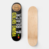 SKATEBOARD JEUNES SKATEBOARDS CADEAUX & NOIRS (Recto)