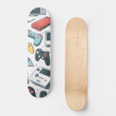 Skateboard Jeux rétro (Recto)