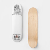 Skateboard Jiu Jitsu pour le dragon chinois et mort (Recto)