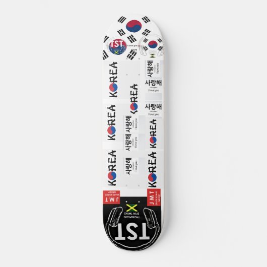 SKATEBOARD JMT S CORÉE PRO SKATEBOARDS (Recto)