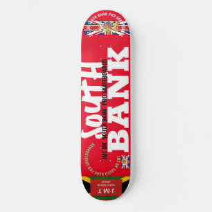 Skateboard JMT UK BANQUE DU SUD 8 Patinage de 1/4"