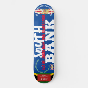 Skateboard JMT UK BANQUE DU SUD 8 Patinage de 1/4"