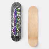 Skateboard Joey Designs 03 ~ Style sauvage Graffiti Art Deck (Recto)