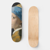 Skateboard Johannes Vermeer - Fille avec une oreille perle (Recto)