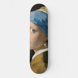 Skateboard Johannes Vermeer - Fille avec une oreille perle