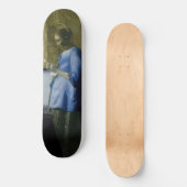 Skateboard Johannes Vermeer - Une femme en bleu lisant une le (Recto)