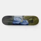 Skateboard Johannes Vermeer - Une femme en bleu lisant une le (Horz)