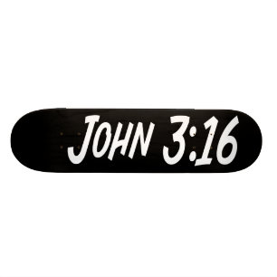 Skateboard John 3:16
