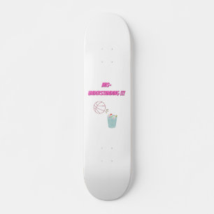 Skateboard joli basket-ball