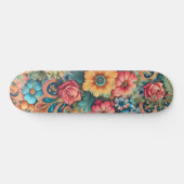 Skateboard Joli bouquet de fleurs (Horz)