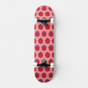 Skateboard Joli coussin jetable représentant une coccinelle p
