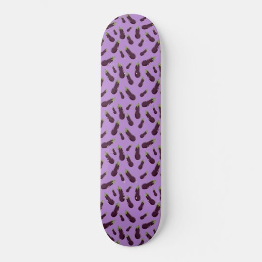 Skateboard Joli Eggplant motif Jeter Pillow iPad Pro (Recto)