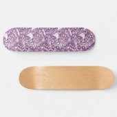 Skateboard Joli feuillage botanique pourpre (Horz)