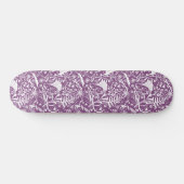 Skateboard Joli feuillage botanique pourpre (Horz)