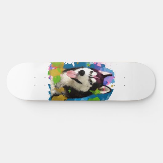 Skateboard Joli Husky. (Horz)