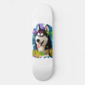 Skateboard Joli Husky. (Recto)