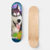 Skateboard Joli Husky. (Recto)