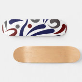 Skateboard Joli motif abstrait (Horz)