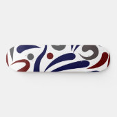 Skateboard Joli motif abstrait (Horz)