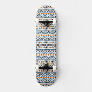 Skateboard Joli motif aztèque à l'aquarelle
