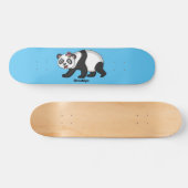 Skateboard Joli ours de panda joyeux avec dessin animé sur le (Horz)