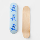 Skateboard Joli Renard Bébé Garçon Bleu (Recto)