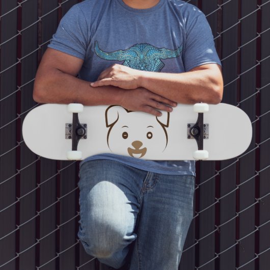 Skateboard Joli rose (Extérieur 3)