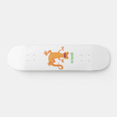 Skateboard Joli triton orangé joyeux (Horz)
