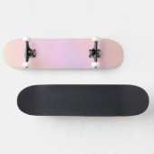Skateboard Jolies couleurs pastel entrelacées (Horz)