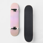 Skateboard Jolies couleurs pastel entrelacées (Recto)