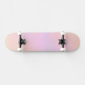 Skateboard Jolies couleurs pastel entrelacées (Horz)