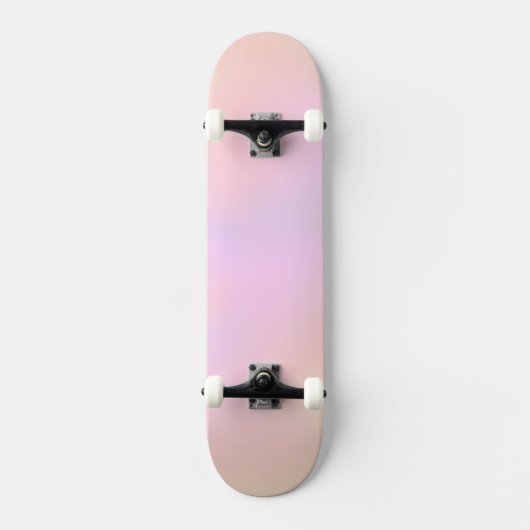 Skateboard Jolies couleurs pastel entrelacées (Recto)