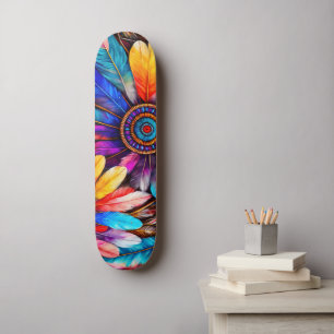 Skateboard Jolies plumes