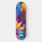 Skateboard Jolies plumes (Recto)