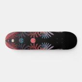 Skateboard Jonglage Abstrait Art moderne Imaginaire fractal (Horz)