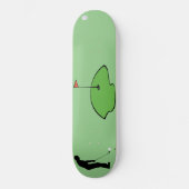 Skateboard jouer au golf, (Recto)
