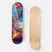 Skateboard Jouer la guitare électrique riff (Recto)