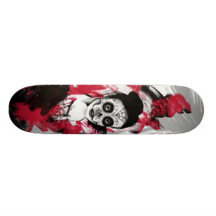 Skateboard Jour de Flaming Rubies Inc. de la planche à
