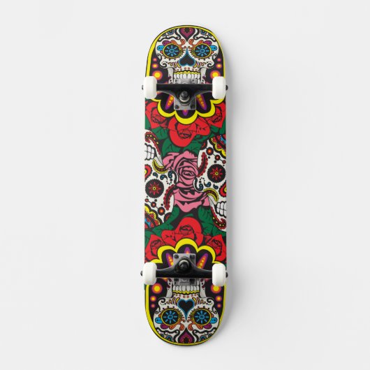 Skateboard Jour des morts (Recto)